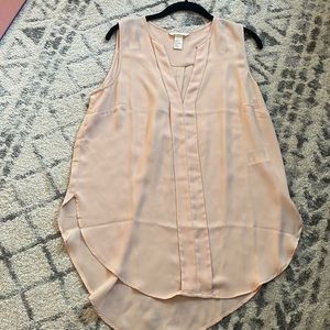 H&M sleeveless blouse